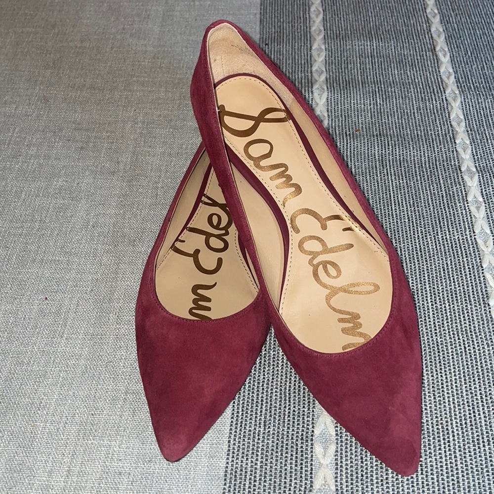 Sam Edelman suede flats